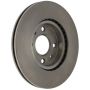 CENTRIC PARTS 121.04002 C-Tek Standard Brake Rotor
