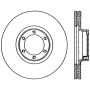 CENTRIC PARTS 121.11010 C-Tek Standard Brake Rotor
