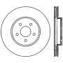 CENTRIC PARTS 121.20016 C-Tek Standard Brake Rotor