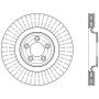 CENTRIC PARTS 121.20024 C-Tek Standard Brake Rotor