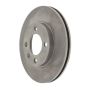 CENTRIC PARTS 121.33012 C-Tek Standard Brake Rotor