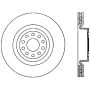 CENTRIC PARTS 121.33092 C-Tek Standard Brake Rotor