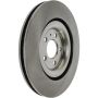 CENTRIC PARTS 121.33155 C-Tek Standard Brake Rotor