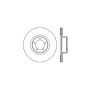 CENTRIC PARTS 121.34005 C-Tek Standard Brake Rotor