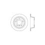 CENTRIC PARTS 121.34017 C-Tek Standard Brake Rotor