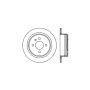 CENTRIC PARTS 121.34019 C-Tek Standard Brake Rotor