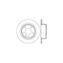 CENTRIC PARTS 121.34028 C-Tek Standard Brake Rotor