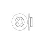 CENTRIC PARTS 121.34030 C-Tek Standard Brake Rotor