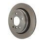 CENTRIC PARTS 121.34046 C-Tek Standard Brake Rotor