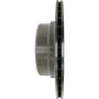 CENTRIC PARTS 121.34061 C-Tek Standard Brake Rotor