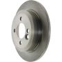 CENTRIC PARTS 121.34066 C-Tek Standard Brake Rotor