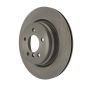 CENTRIC PARTS 121.34080 C-Tek Standard Brake Rotor