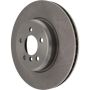 CENTRIC PARTS 121.34124 C-Tek Standard Brake Rotor