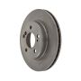 CENTRIC PARTS 121.35025 C-Tek Standard Brake Rotor