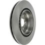 CENTRIC PARTS 121.35076 C-Tek Standard Brake Rotor