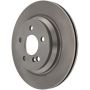 CENTRIC PARTS 121.35079 C-Tek Standard Brake Rotor