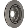 CENTRIC PARTS 121.35079 C-Tek Standard Brake Rotor