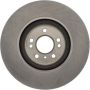 CENTRIC PARTS 121.35089 C-Tek Standard Brake Rotor