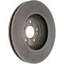 CENTRIC PARTS 121.35089 C-Tek Standard Brake Rotor