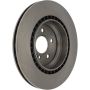 CENTRIC PARTS 121.35096 C-Tek Standard Brake Rotor