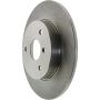CENTRIC PARTS 121.35116 C-Tek Standard Brake Rotor