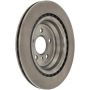CENTRIC PARTS 121.35127 C-Tek Standard Brake Rotor