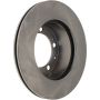 CENTRIC PARTS 121.37024 C-Tek Standard Brake Rotor