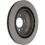 CENTRIC PARTS 121.37044 C-Tek Standard Brake Rotor
