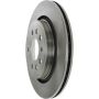 CENTRIC PARTS 121.38019 C-Tek Standard Brake Rotor