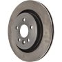 CENTRIC PARTS 121.39045 C-Tek Standard Brake Rotor