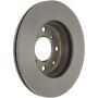 CENTRIC PARTS 121.40013 C-Tek Standard Brake Rotor