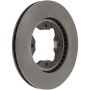 CENTRIC PARTS 121.40022 C-Tek Standard Brake Rotor