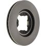 CENTRIC PARTS 121.40025 C-Tek Standard Brake Rotor