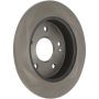 CENTRIC PARTS 121.40040 C-Tek Standard Brake Rotor
