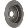 CENTRIC PARTS 121.40059 C-Tek Standard Brake Rotor