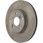 CENTRIC PARTS 121.40062 C-Tek Standard Brake Rotor