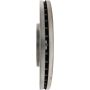 CENTRIC PARTS 121.42068 C-Tek Standard Brake Rotor