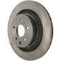 CENTRIC PARTS 121.42101 C-Tek Standard Brake Rotor