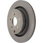 CENTRIC PARTS 121.42105 C-Tek Standard Brake Rotor