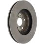 CENTRIC PARTS 121.44062 C-Tek Standard Brake Rotor