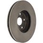 CENTRIC PARTS 121.44065 C-Tek Standard Brake Rotor