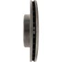 CENTRIC PARTS 121.44101 C-Tek Standard Brake Rotor