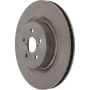 CENTRIC PARTS 121.44104 C-Tek Standard Brake Rotor