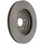 CENTRIC PARTS 121.44122 C-Tek Standard Brake Rotor