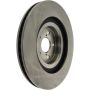 CENTRIC PARTS 121.44204 C-Tek Standard Brake Rotor