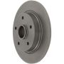 CENTRIC PARTS 121.45037 C-Tek Standard Brake Rotor