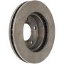 CENTRIC PARTS 121.45043 C-Tek Standard Brake Rotor