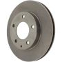 CENTRIC PARTS 121.45048 C-Tek Standard Brake Rotor