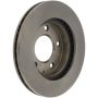 CENTRIC PARTS 121.45048 C-Tek Standard Brake Rotor