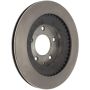 CENTRIC PARTS 121.45052 C-Tek Standard Brake Rotor